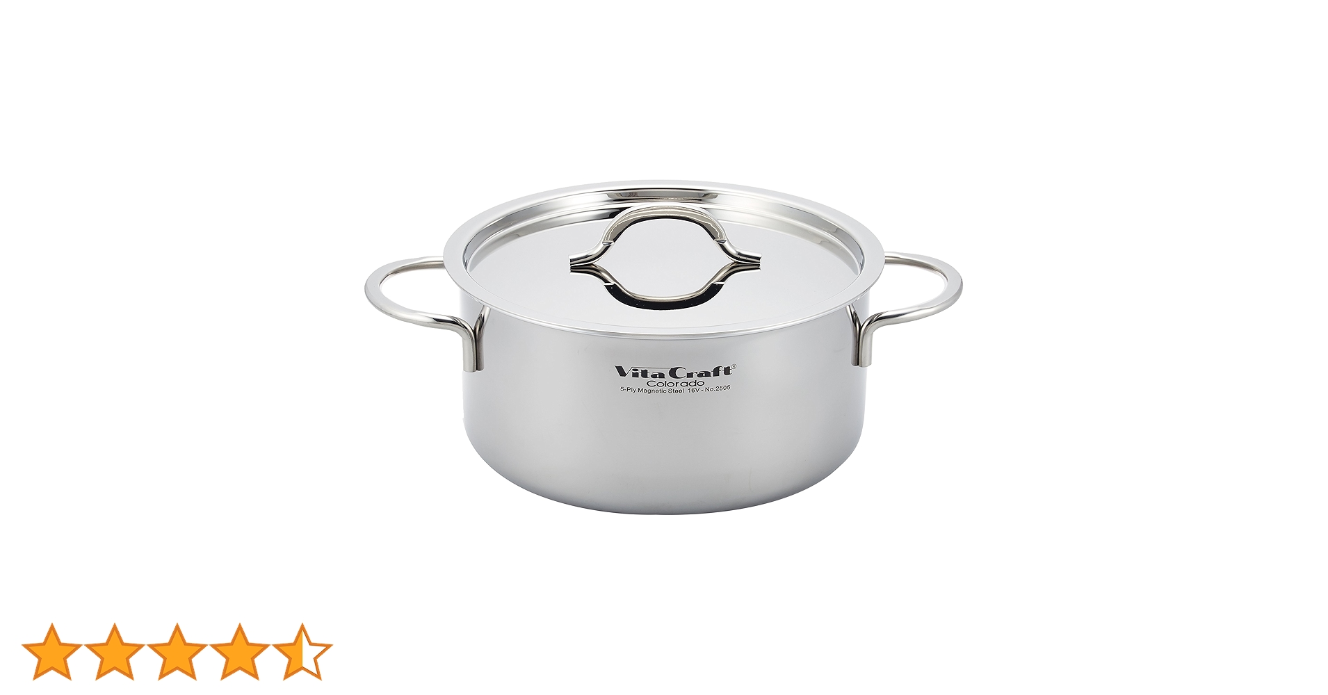 Amazon.co.jp: ビタクラフト コロラド両手鍋4.1L 2505 : ホーム＆キッチン